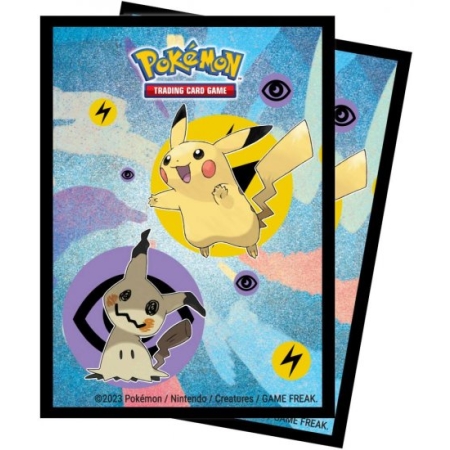 KOSZULKI NA KARTY Pokemon DP 65 szt  Pikachu And Minikyu